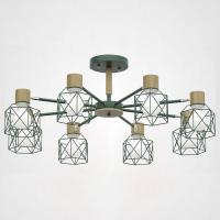 Люстра на штанге Imperiumloft CORF B3 Green 8 lamps CORF-B01 189485-26
