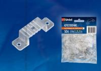 Крепление для светодиодной ленты Uniel UCC-K14 Clear 050 Polybag 10834