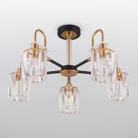 Люстра на штанге Eurosvet Tenia 70090/5 черный a045144