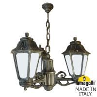 Уличный подвесной светильник FUMAGALLI SICHEM/ANNA 3L E22.120.S30.BYF1R