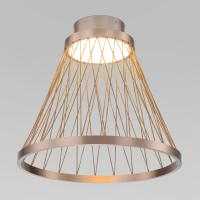 Светильник потолочный светодиодный Eurosvet Cesta 40018/1 LED коричневый a069290