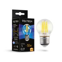 Светодиодная лампа 5W 3000K E27 DIM Voltega Crystal Globe 7202 Светодиодная лампа 5W 3000K E27 DIM Voltega Crystal Globe 7202