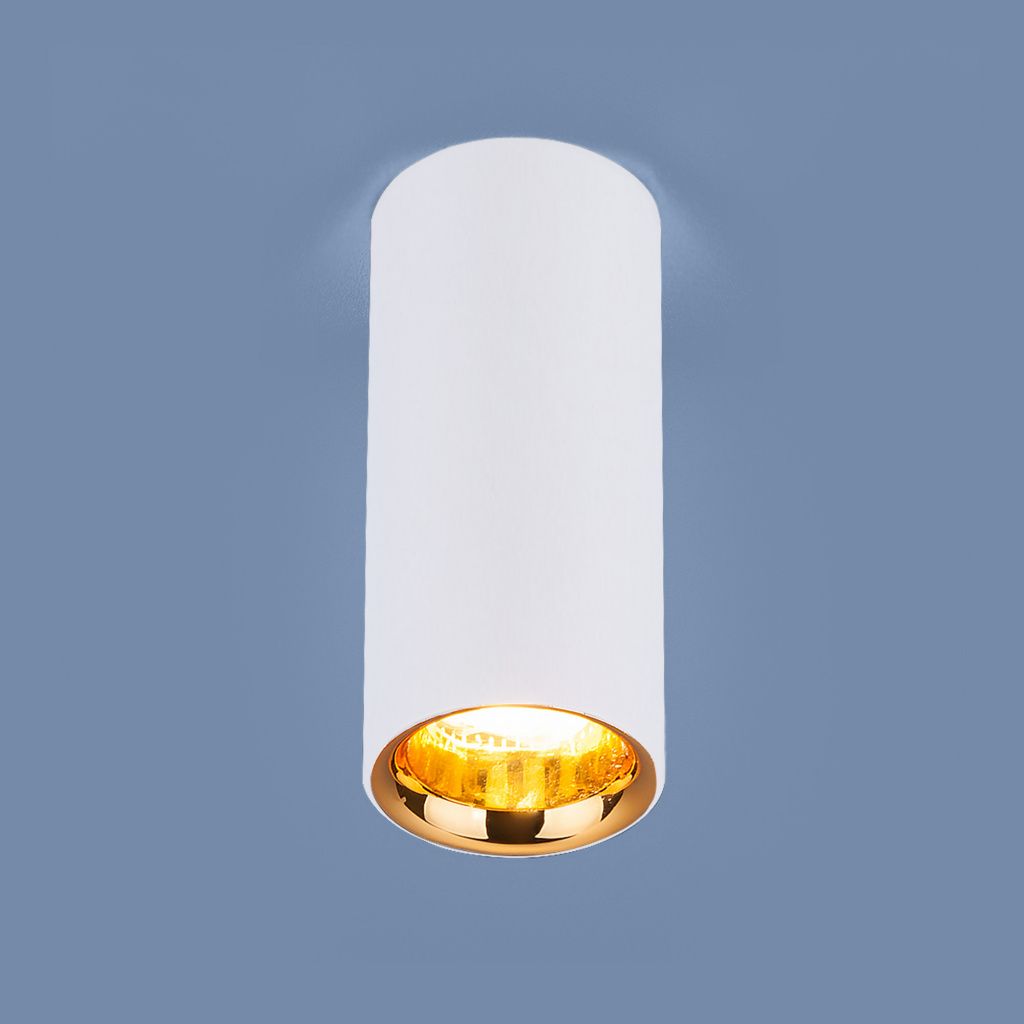 Потолочный светильник Elektrostandard DLR030 12W 4200K белый матовый/золото a040669