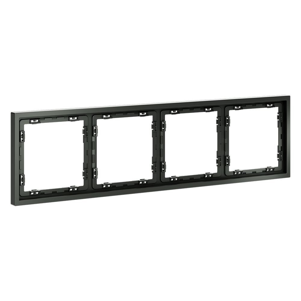 Рамка пластиковая VOLTUM S70 на 4 поста, (титан) VLS100406 Рамка пластиковая VOLTUM S70 на 4 поста, (титан) VLS100406