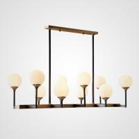 Люстра на штанге Imperiumloft ERA-LONG01 латунь, черный матовый 140660-26