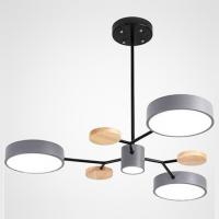 Люстра на штанге светодиодная Imperiumloft MEADE 4 lamps Grey MEADE-01 151685-26