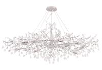 Люстра подвесная Crystal Lux REINA V2 SP12 L1500 SILVER PATINA