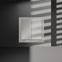 Выключатель двухклавишный перекрестный встраиваемый 10А Voltum S70 (кашемир) VLS020503