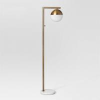 Торшер Imperiumloft Geneva Single Glass Globe Floor Lamp 41.115-0 85499-22