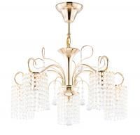 Хрустальная люстра Freya Leona FR1127-PL-05-G