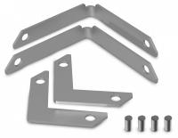 Комплект угловых соединителей для шинопровода в натяжной потолок 20mm 4шт Ambrella light Magnetic Standard 48V GL3615