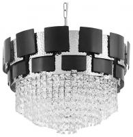 Светильник подвесной Lumina Deco MOLINA LDP 7045-600 BK+CHR