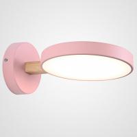 Бра Imperiumloft TURNA-W01 дерево, розовый матовый 178347-26