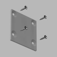 Заглушка для профиля Ledron 13173-Z Alum Заглушка для профиля Ledron 13173-Z Alum