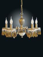 Люстра подвесная Reccagni Angelo Ветро Крема Классико L 9901/5