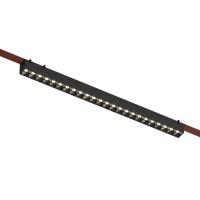 Трековый ременной светодиодный светильник Denkirs Belty Grill DK5672-BK