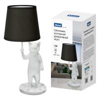 Настольная лампа Uniel UML-B465 E14 WHITE/BLACK (013445)
