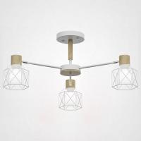 Люстра на штанге Imperiumloft CORF B3 White 3 lamps CORF-B01 189478-26