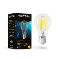Светодиодная лампа 10W 3000K E27 Voltega Crystal Graphene A60 7228
