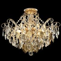 Люстра потолочная Crystal Lux ESMIRALDA PL6 GOLD
