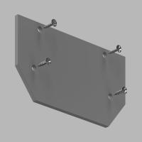 Заглушка для профиля Ledron АВД-4662-Z в натяжной потолок