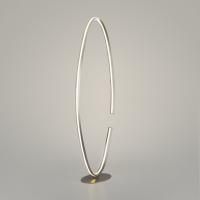 Торшер Eurosvet Gap 80415/1 сатин-никель a045476