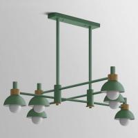 Люстра на штанге Imperiumloft FANTALONG01 зеленый матовый 204547-26