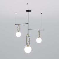 Люстра подвесная Eurosvet Riche 70143/3 черный a060839