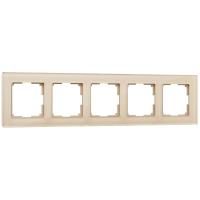 Рамка на 5 постов шампань Werkel Favorit W0051111 4690389160134 a050795 Рамка на 5 постов шампань Werkel Favorit W0051111 4690389160134 a050795