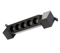 Трековый однофазный светодиодный светильник Lucia Tucci LTP-T017-30W-B