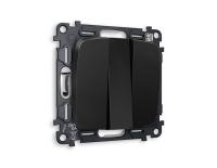 Комплект механизма 3-клавишного выключателя Ambrella Volt OMEGA MO805010