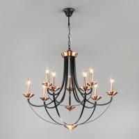 Подвесная люстра Eurosvet Lazzaro 60098/9 черный a045217
