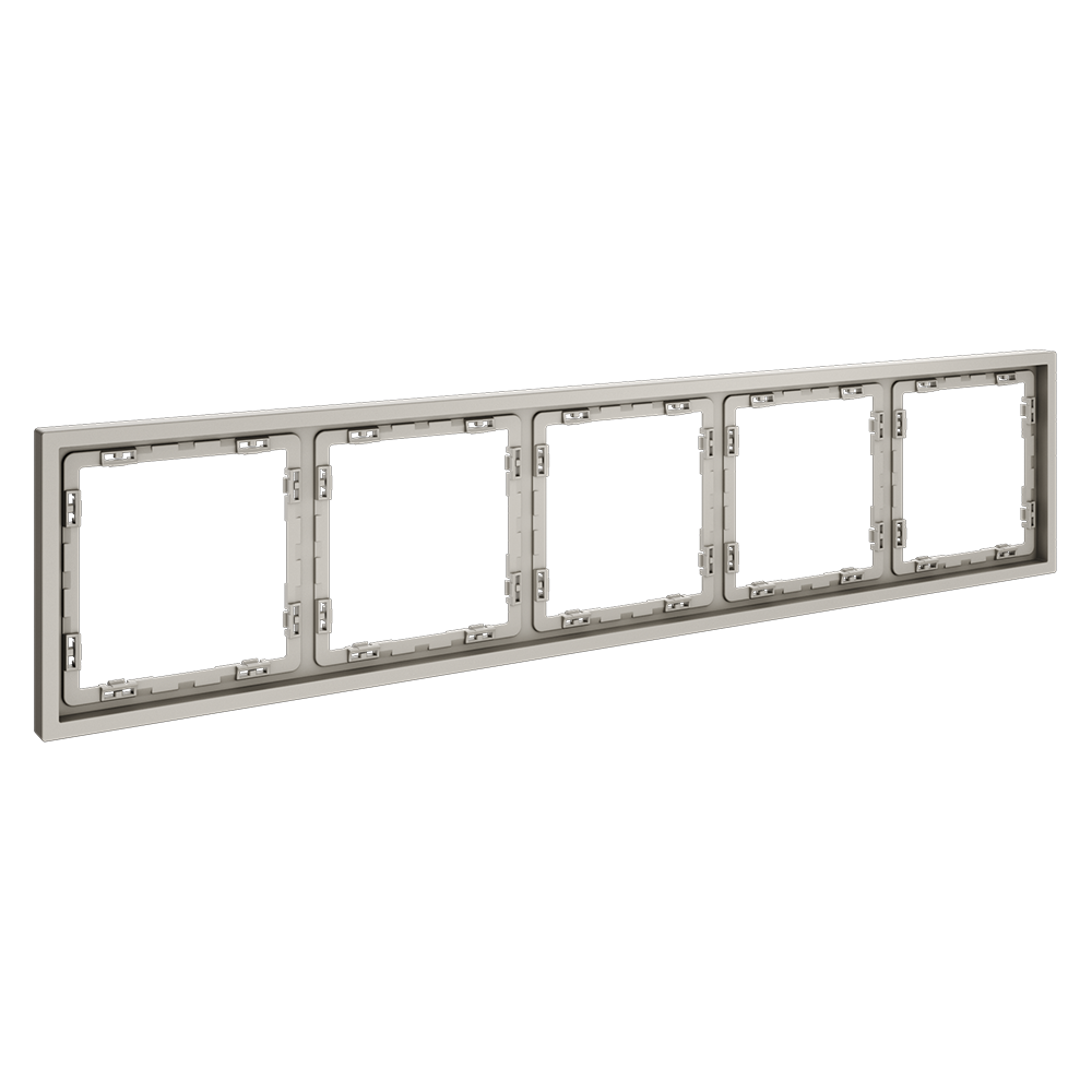 Рамка пластиковая VOLTUM S70 на 5 постов, (кашемир) VLS100503 Рамка пластиковая VOLTUM S70 на 5 постов, (кашемир) VLS100503