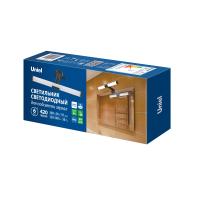 Бра Uniel ULT-F37-6W/4500K IP44 BLACK 012516