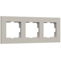 Рамка на 3 поста Werkel Slab (дымчатый софт) W0032917 a071626