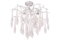 Люстра потолочная Crystal Lux REINA PL5 D600 SILVER PATINA