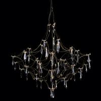 Люстра подвесная светодиодная Loft IT Mira 10259/800 Gold Asfour