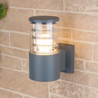 Уличный настенный светильник Elektrostandard 1408 TECHNO серый a032623