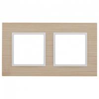 Рамка на 2 поста ЭРА Elegance 14-5302-01 Б0049149