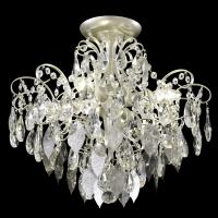 Люстра потолочная Crystal Lux ESMIRALDA PL4 SILVER