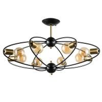Люстрв на штанге Arte Lamp Glasgow A1963PL-8BK