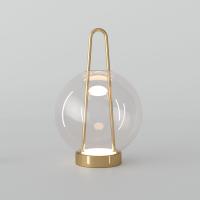 Настольная лампа светодиодная Eurosvet Frasco 80507/1 латунь a069347