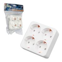 Сетевой разветвитель Uniel S-GES4-16S WHITE 011241