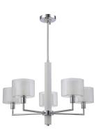 Люстра на штанге Crystal Lux MAESTRO SP-PL5+5 CHROME