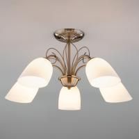 Потолочная люстра Eurosvet Stefanie 30107/5 античная бронза 00000078347