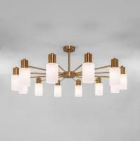 Люстра на штанге Eurosvet Vegga 70160/12 латунь a057111