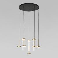 Светильник подвесной светодиодный Eurosvet Quarzo 301102 LED латунь (a071892)