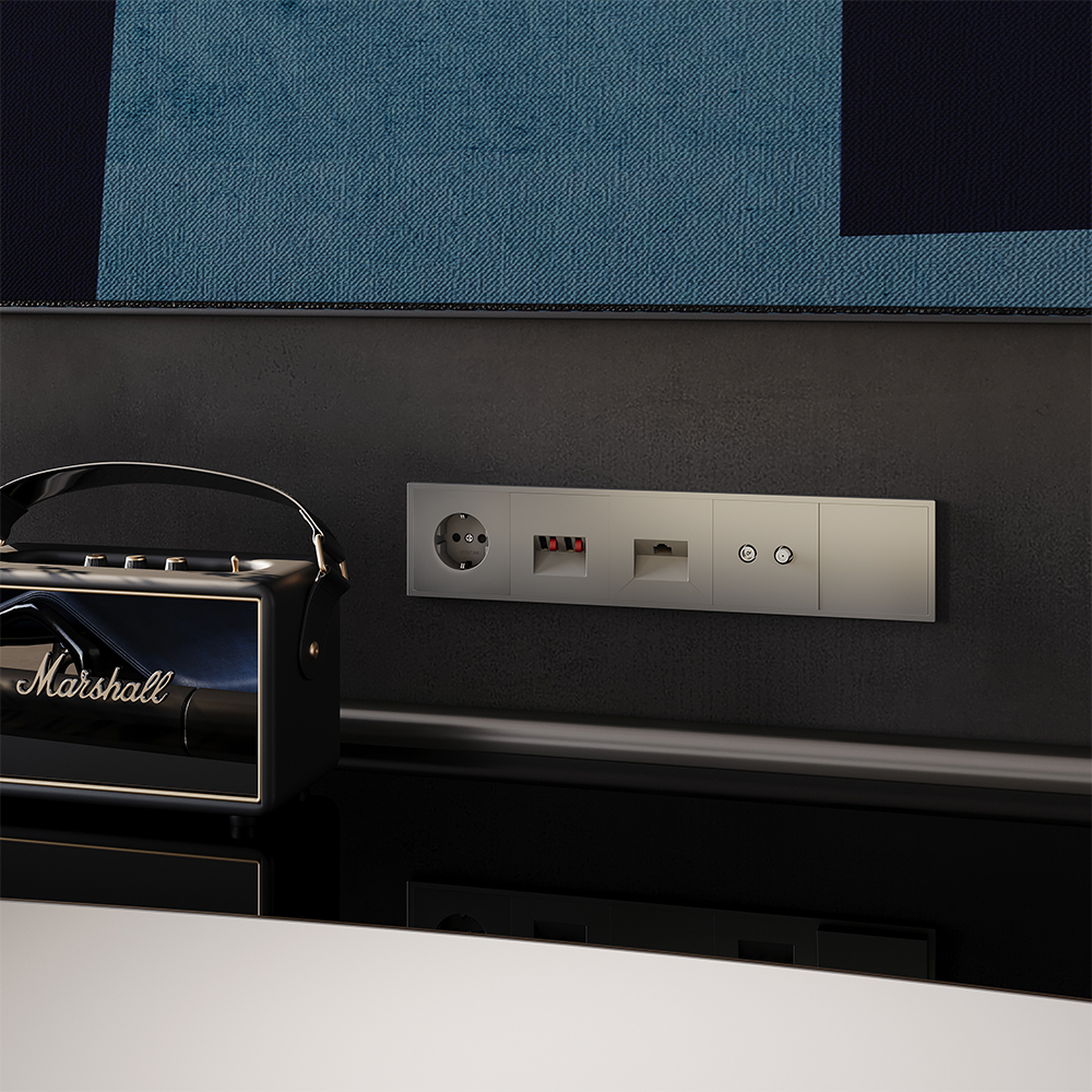 Рамка пластиковая VOLTUM S70 на 5 постов, (кашемир) VLS100503 Рамка пластиковая VOLTUM S70 на 5 постов, (кашемир) VLS100503