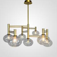 Люстра на штанге Imperiumloft TEMPER L7 Gold 229050-26