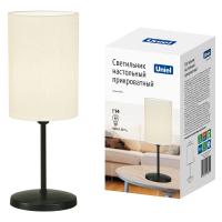 Настольная лампа Uniel UML-B308 E14 BLACK/BEIGE 012425